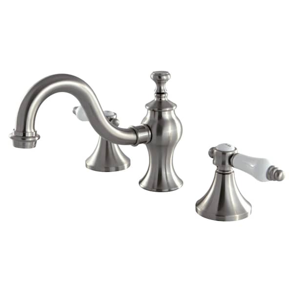 KC7168BPL 8" Widespread Bathroom Faucet, Brushed Nickel